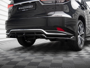 Central Rear Splitter (Vertical Bars) Lexus RX Mk4 Facelift - Wayside Performance