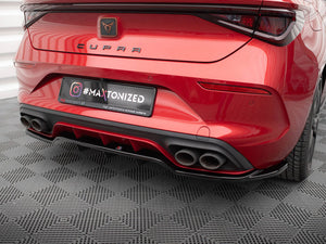 Central Rear Splitter (Vertical Bars) Cupra Leon Hatchback Mk1 - Wayside Performance
