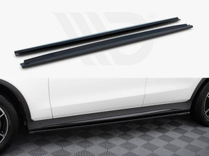 Side Skirts Diffusers V.3 Mercedes-Benz GLC Coupe AMG-Line C253 - Wayside Performance