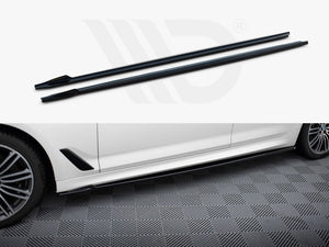 Side Skirts Diffusers V.2 BMW 5 M-Pack G30 / G31 - Wayside Performance