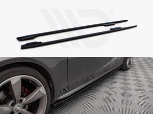 Side Skirts Diffusers V.2 Audi A4 / A4 S-Line / S4 B8 - Wayside Performance