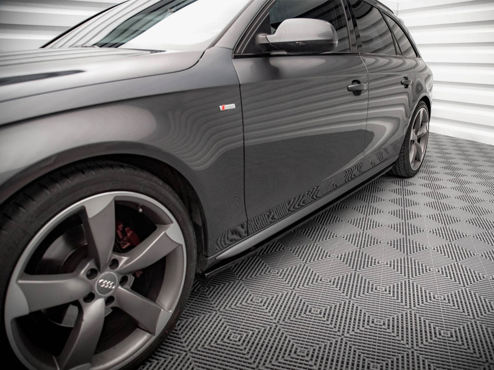 Side Skirts Diffusers V.2 Audi A4 / A4 S-Line / S4 B8 - Wayside Performance