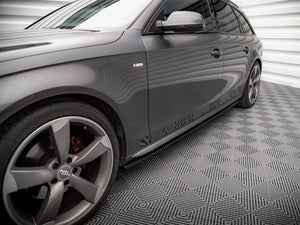 Side Skirts Diffusers V.2 Audi A4 / A4 S-Line / S4 B8 - Wayside Performance
