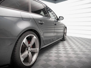 Side Skirts Diffusers V.2 Audi A4 / A4 S-Line / S4 B8 - Wayside Performance