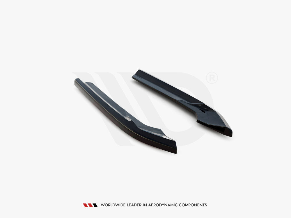 Rear Side Splitters V.2 Audi A4 S-Line Avant B8 Facelift - Wayside Performance