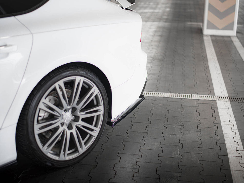 Rear Side Splitters V.2 Audi RS7 C7 Facelift - Wayside Performance