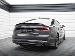 Central Rear Splitter (Vertical Bars) Audi A5 S-Line F5 Coupe / Sportback - Wayside Performance