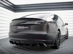 Rear Valance V.2 Tesla Model 3 - Wayside Performance