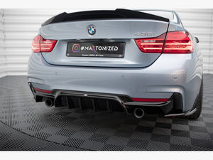 Rear Valance BMW 4 Coupe / Gran Coupe M-Pack F32 / F36 (Version with exhaust on both sides) - Wayside Performance