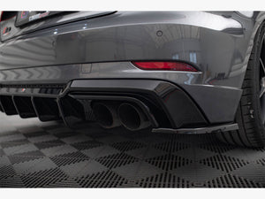Rear Side Splitters V.2 Audi S3 / A3 S-Line Sportback 8V Facelift - Wayside Performance