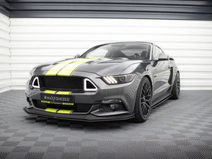 Street PRO Front Splitter Ford Mustang GT Mk6 - Wayside Performance 