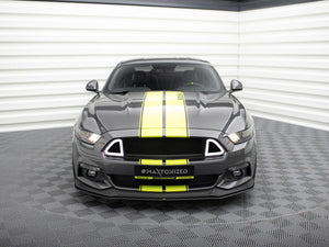 Street PRO Front Splitter Ford Mustang GT Mk6 - Wayside Performance 