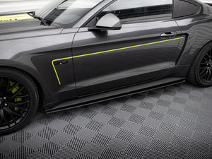 Street PRO Side Skirts Diffusers Ford Mustang GT Mk6 - Wayside Performance