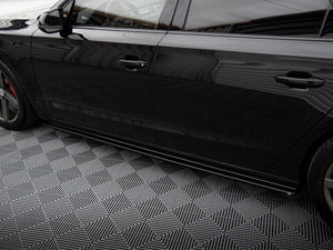 Side Skirts Diffusers Audi A8 D4 - Wayside Performance