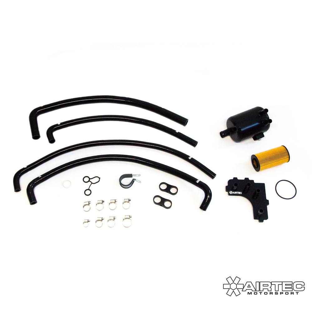 Airtec Motorsport Complete Oil Breather Kit for Focus Mk2 St & Rs - Wayside Performance
