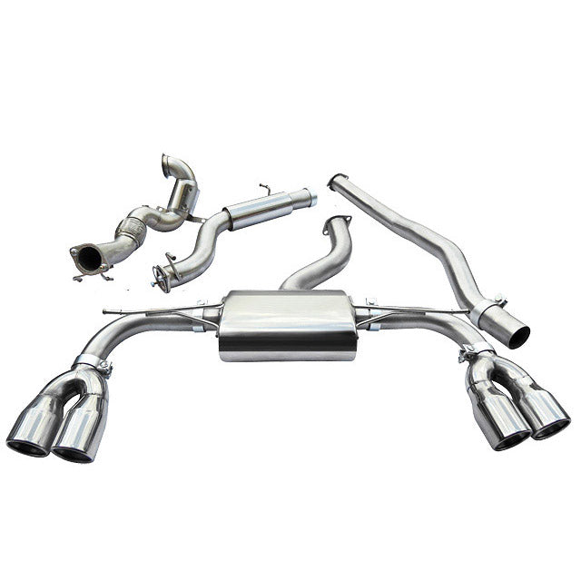 Cobra Sport Audi S3 (8V) 5 Door Sportback (Non-Valved) (13-18) Turbo Back Performance Exhaust - Wayside Performance