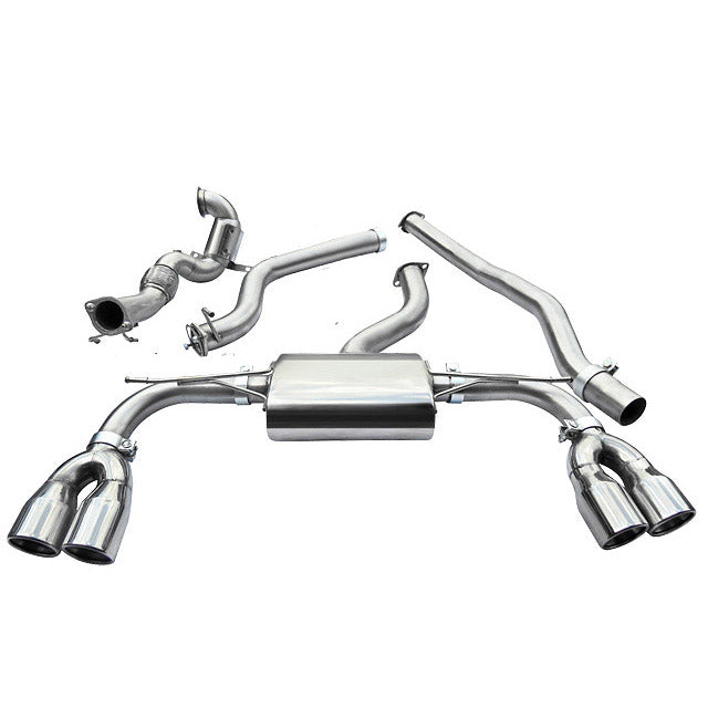Cobra Sport Audi S3 (8V) 5 Door Sportback (Non-Valved) (13-18) Turbo Back Performance Exhaust - Wayside Performance
