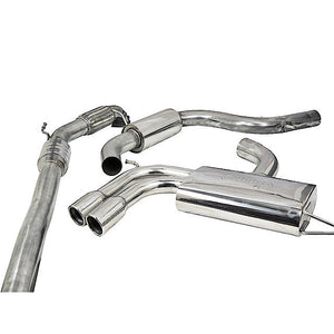 Cobra Sport Audi A3 (8P) 2.0 TFSI 2WD (3 Door) Turbo Back Performance Exhaust - Wayside Performance