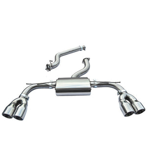 Cobra Sport Audi S3 (8V) 3 Door (Non-Valved) (13-18) Cat Back Performance Exhaust - Wayside Performance