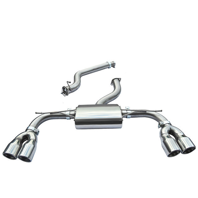 Cobra Sport Audi S3 (8V) 3 Door (Non-Valved) (13-18) Cat Back Performance Exhaust - Wayside Performance