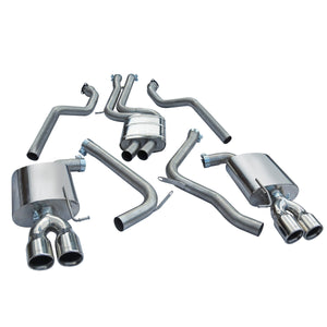 Cobra Sport Audi S5 3.0 TFSI (B8/8.5) Coupe Cat Back Performance Exhaust - Wayside Performance