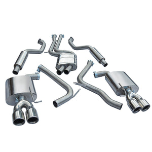 Cobra Sport Audi S5 3.0 TFSI (B8/8.5) Coupe Cat Back Performance Exhaust - Wayside Performance