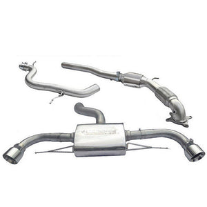 Cobra Sport Audi TT (Mk2) 1.8/2.0 TFSI (2WD) 2011-14 Dual Exit Turbo Back Performance Exhaust - Wayside Performance