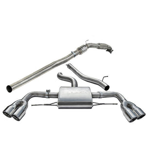Cobra Sport Audi TTS (Mk2) Quattro Turbo Back Performance Exhaust - Wayside Performance
