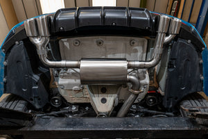 Cobra Sport BMW 325D (F30 LCI/F31 LCI) (2015-19) Quad Exit M3 Style Performance Exhaust Conversion - Wayside Performance