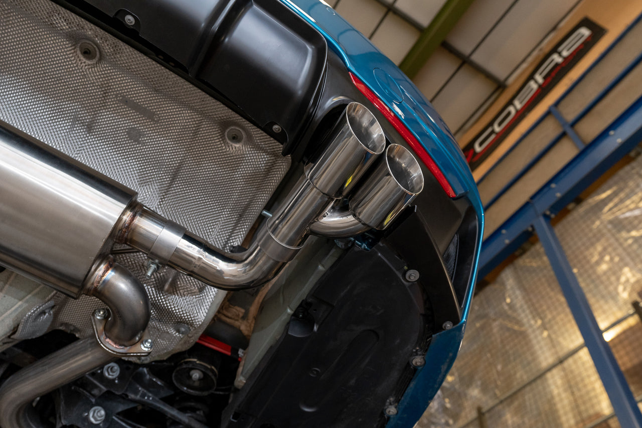 Cobra Sport BMW 325D (F30 LCI/F31 LCI) (2015-19) Quad Exit M3 Style Performance Exhaust Conversion - Wayside Performance