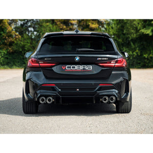 Cobra Sport BMW M135i (F40) Quad Exit GPF/PPF Back M3 Style Performance Exhaust - Wayside Performance