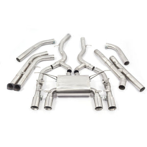 Cobra Sport BMW M4 (F82) Coupe 3" Valved Primary Cat Back Performance Exhaust - Wayside Performance