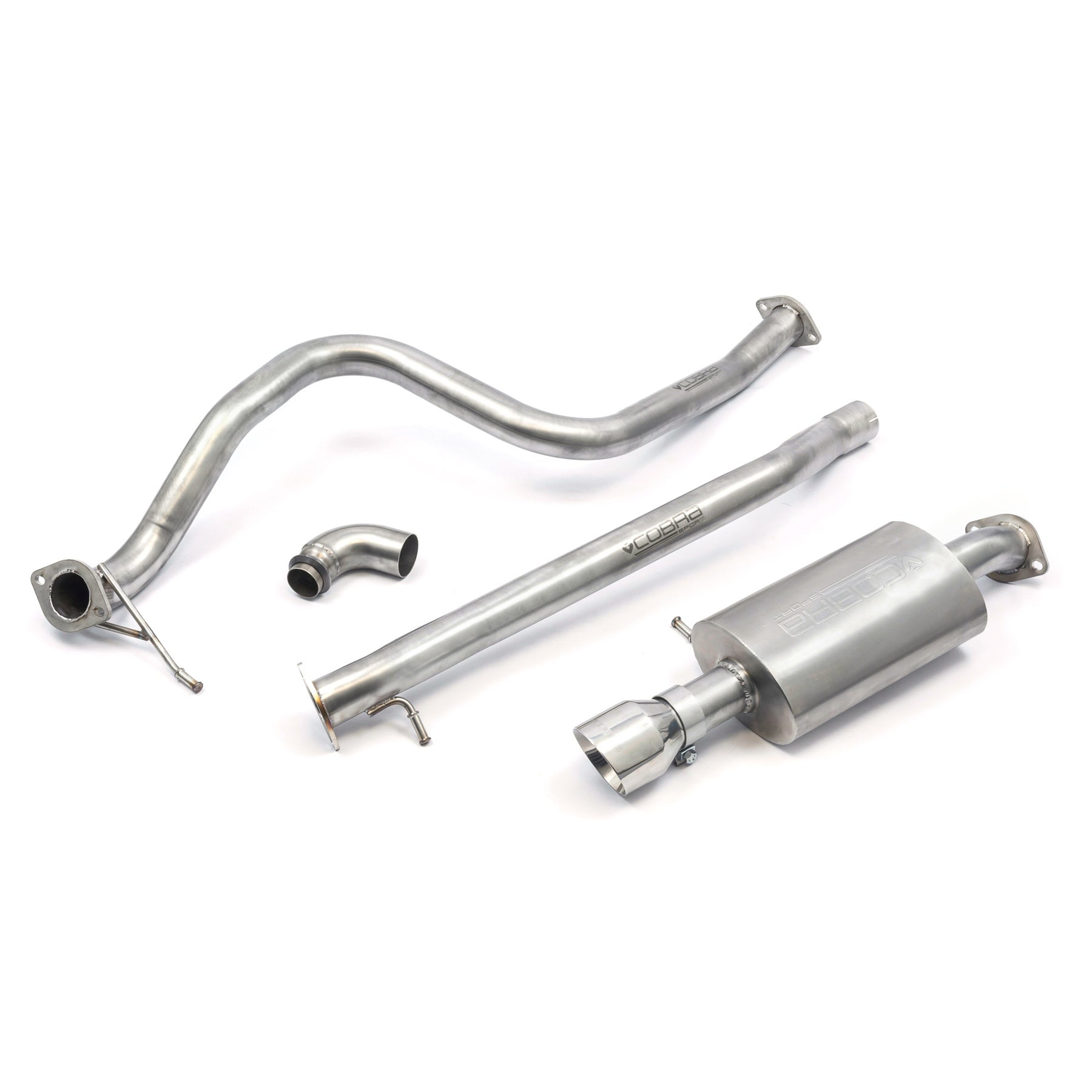Cobra Sport Ford Fiesta (Mk8) 1L EcoBoost ST-Line Cat Back Performance Exhaust - Wayside Performance