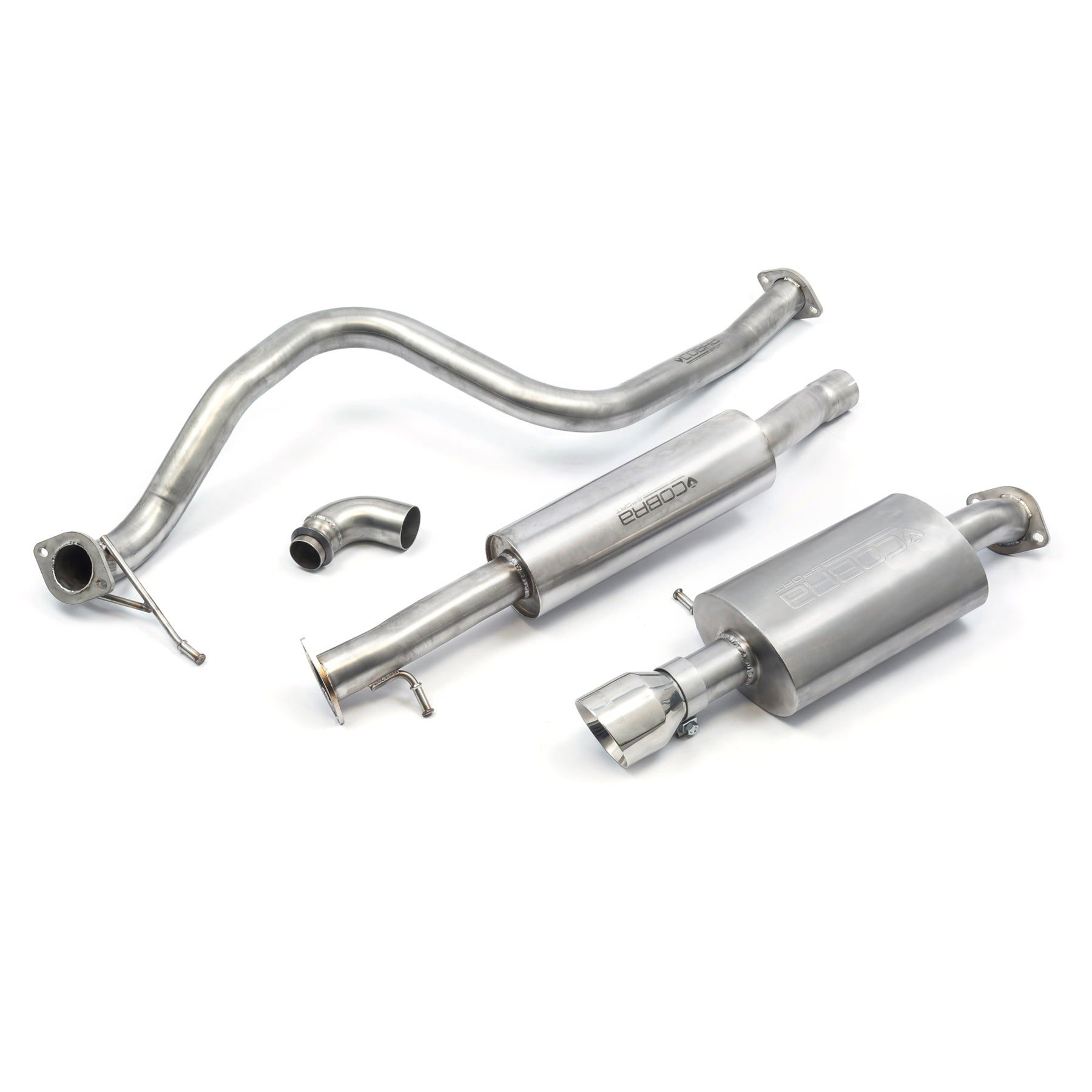 Cobra Sport Ford Fiesta (Mk8) 1L EcoBoost ST-Line Cat Back Performance Exhaust - Wayside Performance