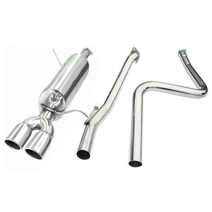 Cobra Sport Ford Fiesta (Mk7) (1.25/1.4/1.6) Cat Back Performance Exhaust - Wayside Performance