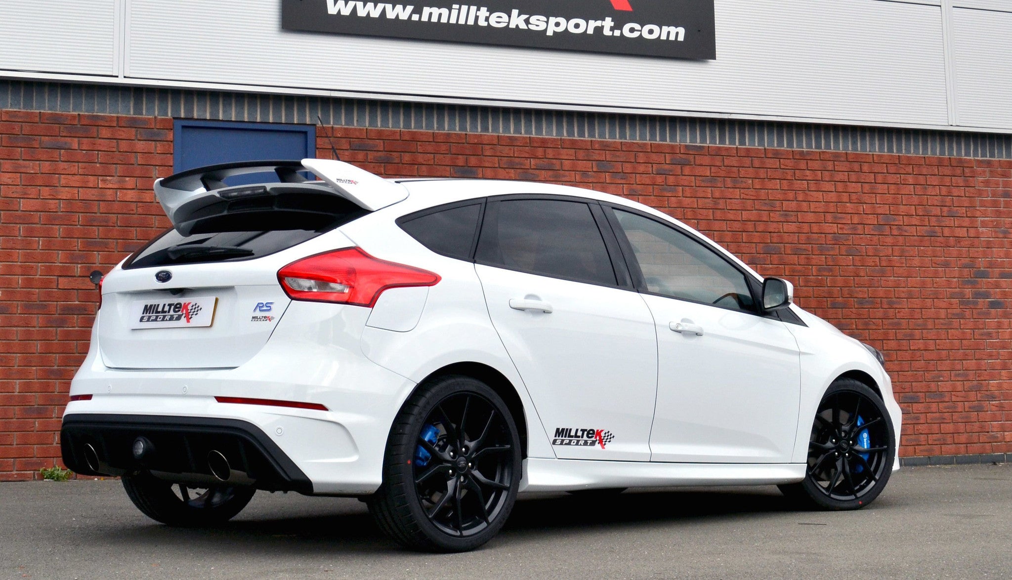 Ford Focus RS Mk3 Milltek Cat Back Non-Res - Wayside Performance