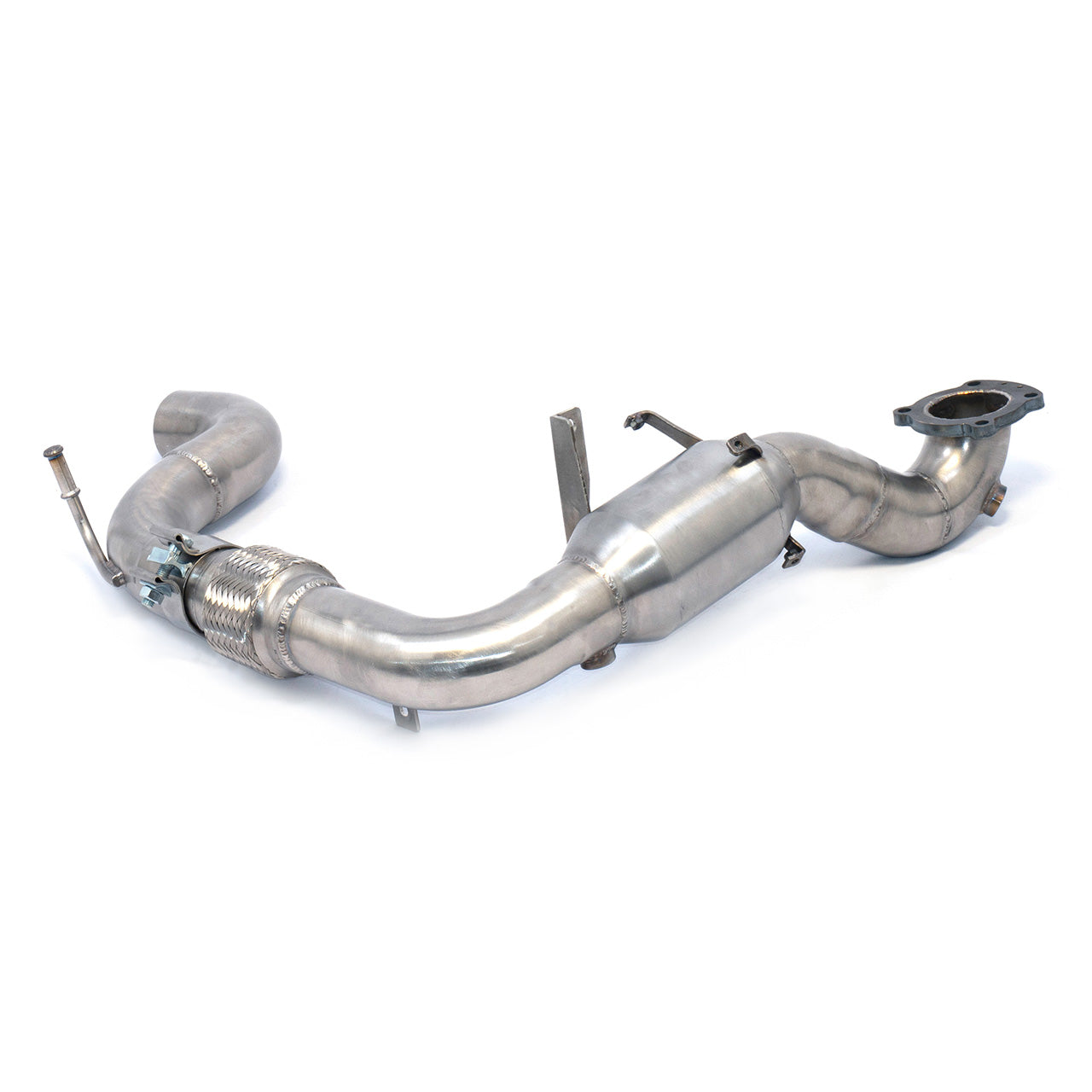 Cobra Sport Ford Fiesta (Mk8) 1.0T EcoBoost ST-Line Front Pipe Sports Cat / De-Cat Performance Exhaust - Wayside Performance