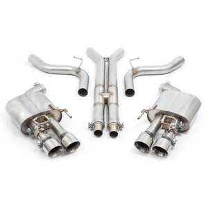 Cobra Sport Ford Mustang 5.0 V8 GT (2018>) Facelift 3" Valved Cat Back Performance Exhaust - Wayside Performance