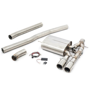 Cobra Sport Mini GP3 (Mk3) JCW (F56) 3" Valved Cat Back Performance Exhaust - Wayside Performance