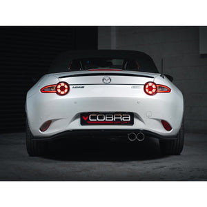 Cobra Sport Mazda MX-5 (ND) Mk4 Race Rear Axle Back Performance Exhaust - Wayside Performance