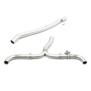 Mercedes-AMG A 35 GPF Back Box Delete Race Rear Performance Exhaust - Wayside Performance