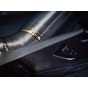 Mercedes-AMG GLA 45 S Front Downpipe Sports Cat / De-Cat Performance Exhaust - Wayside Performance