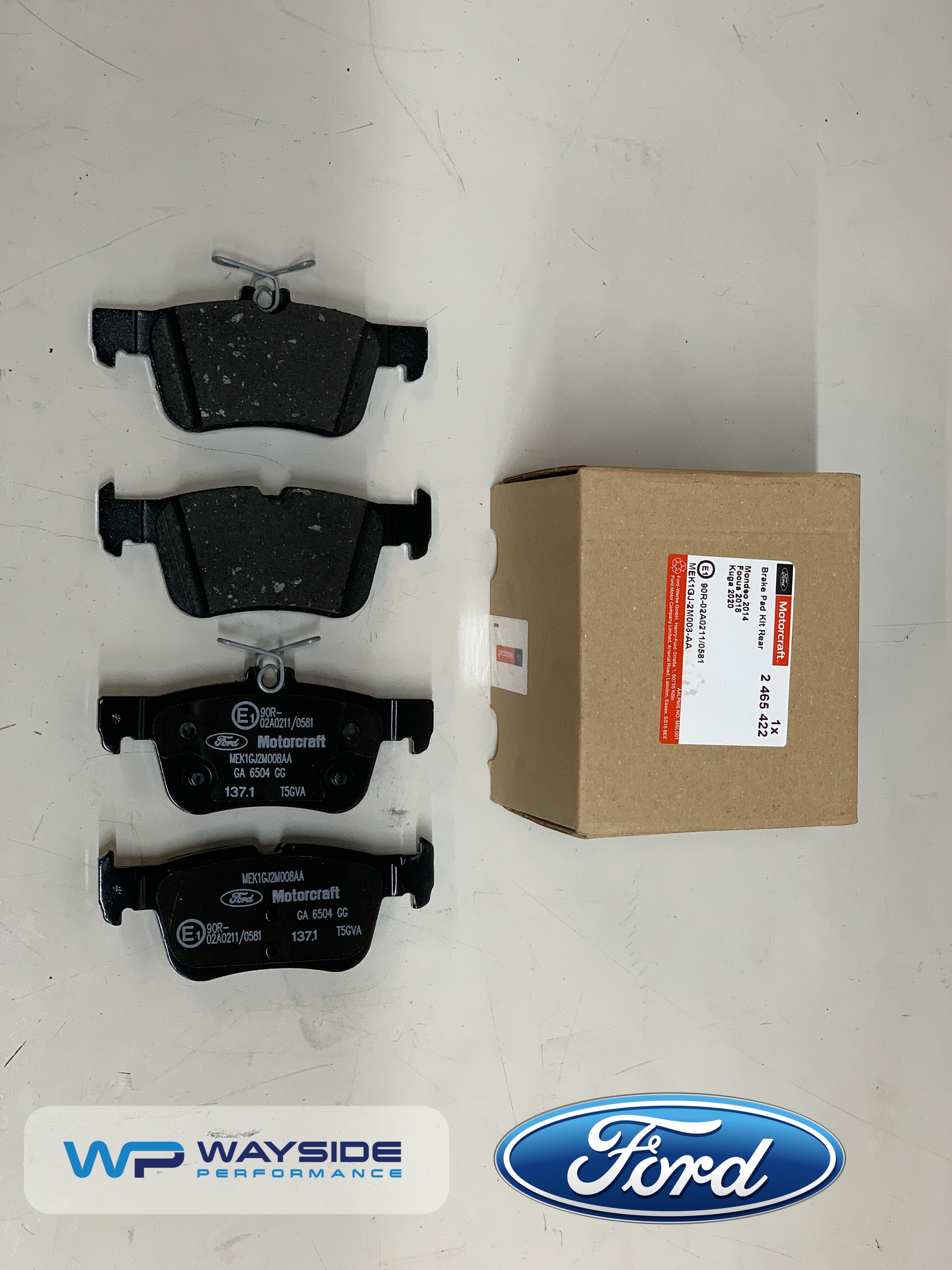 Ford Focus MK4 ST Rear Brake Pads - Wayside Performance 