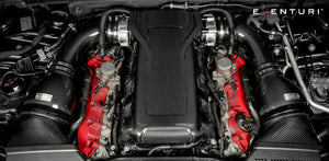 Eventuri Carbon Fibre Engine Cover- Audi RS4 and RS5 (B8) 4.2FSI - Wayside Performance