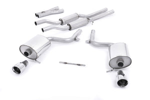 Milltek Cat-Back Exhaust for Audi A4 3.0 V6 (B6) Quattro - Wayside Performance