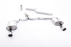 Milltek Cat-Back Exhaust for Audi A4 (B8) 3.0 TDI Quattro - Wayside Performance