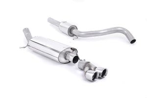 Milltek Cat-Back Exhaust for Audi A1 S line 1.4 TFSI 122PS - Wayside Performance