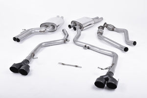 Milltek Cat-Back System - Audi S5 (B9) 3.0T Coupe (Sport Diff Vehicles Only) - Wayside Performance