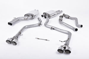 Milltek Cat-Back System - Audi S5 (B9) 3.0T Coupe (Sport Diff Vehicles Only) - Wayside Performance