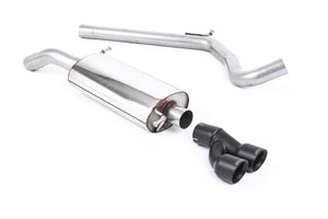 Milltek Cat-Back Exhaust for Audi A1 S line 1.4 TFSI 185PS - Wayside Performance